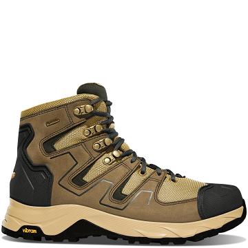 Black / Brown / Grey Men's Danner Downrange 6" Military Boots | NZ4714YU