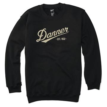 Black Men's Danner Logo Sweatshirt Clothing | NZ5024HK