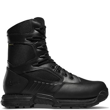 Black Men's Danner Striker Bolt 8" Tactical Boots | NZ4669NB