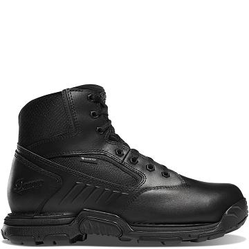 Black Men's Danner Striker Bolt Side-Zip 6" Tactical Boots | NZ4668MA