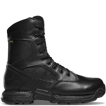 Black Men's Danner Striker Bolt Side-Zip 8" Tactical Boots | NZ4670HK