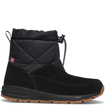 Black Women's Danner Cloud Cap 400G Boots | NZ4499DN