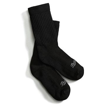 Black Women's Danner Hot Weather TFX Drymax Crew Socks | NZ4541CE