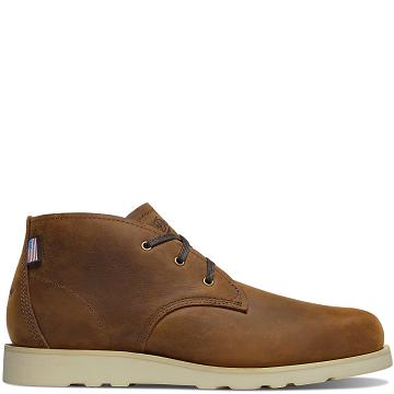 Brown Men's Danner Pine Grove Chukka Boots | NZ4867TV