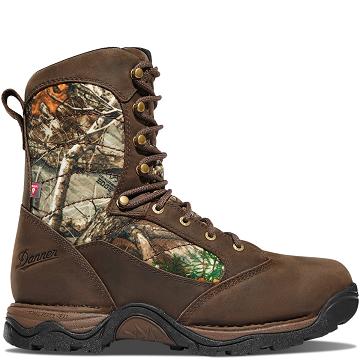 Brown Men's Danner Pronghorn 8" Edge 1200G Hunting Boots | NZ4723GL