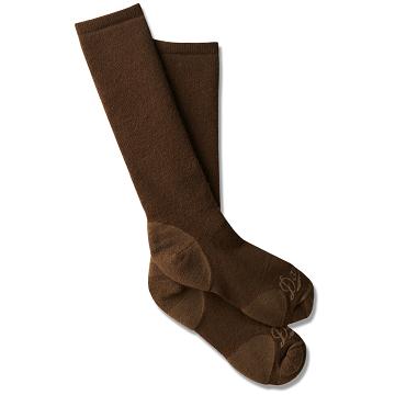 Brown Men's Danner Reckoning Midweight Uniform Socks Over Calf Socks | NZ4953SO