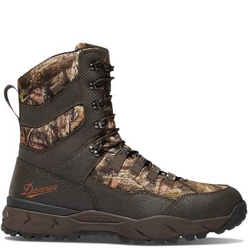 Brown Men's Danner Vital Break-Up Country 1200G Hunting Boots | NZ4729HK