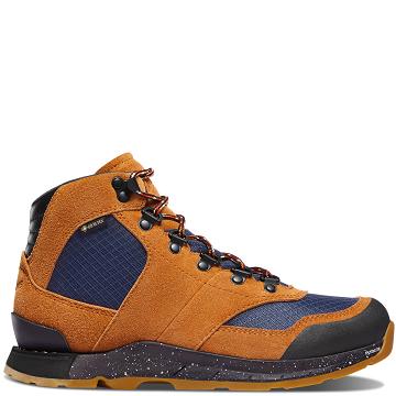 Brown / Navy Women's Danner Free Spirit Hiking Boots | NZ4455TV