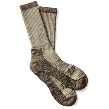 Brown Women's Danner Merino Midweight Hunting Socks Crew Socks | NZ4534EX