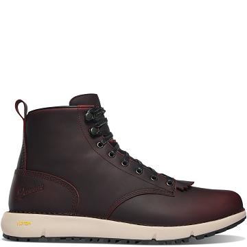 Burgundy Men's Danner Logger 917 Boots | NZ4860SO