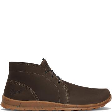 Chocolate Men's Danner Forest Chukka Work Boots | NZ4906HK