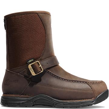 Coffee Men's Danner Sharptail Rear Zip 10" Hunting Boots | NZ4744QZ