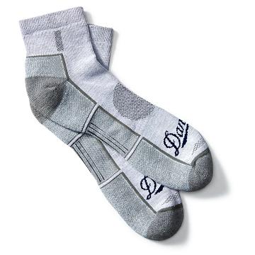 Grey Men's Danner Drirelease Lightweight Hiking Socks Quarter Crew Socks | NZ4945WY