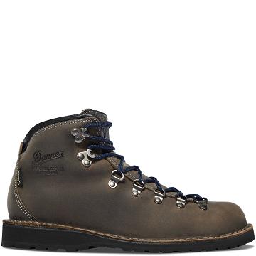 Grey Men's Danner Mountain Pass Hiking Boots | NZ4842TV