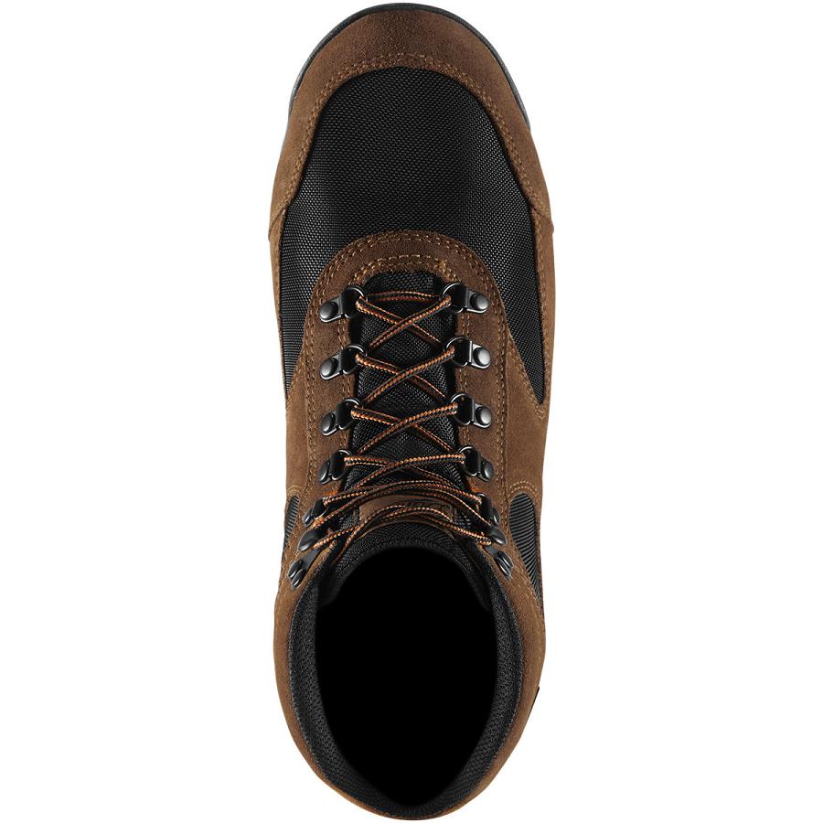 Black / Brown Men's Danner Jag Work Boots | NZ4897MA