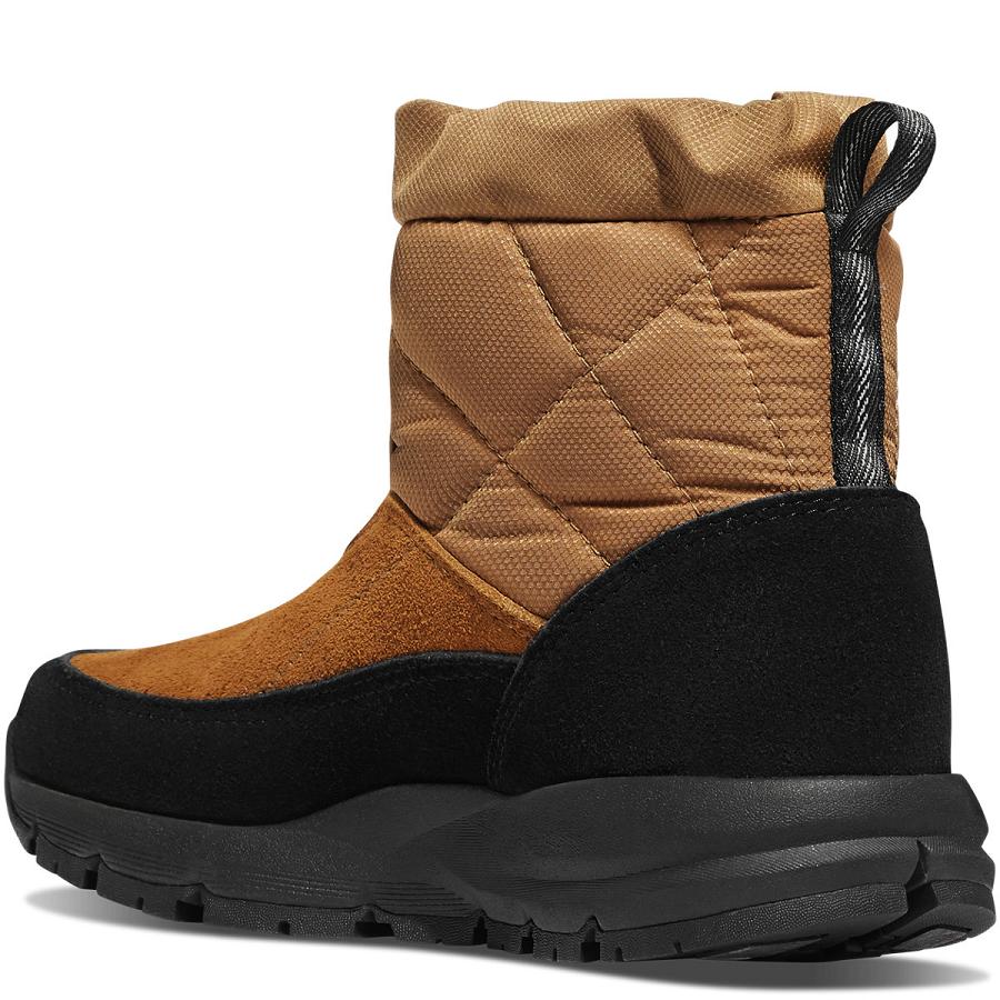 Black / Brown Women's Danner Cloud Cap 400G Boots | NZ4500SO