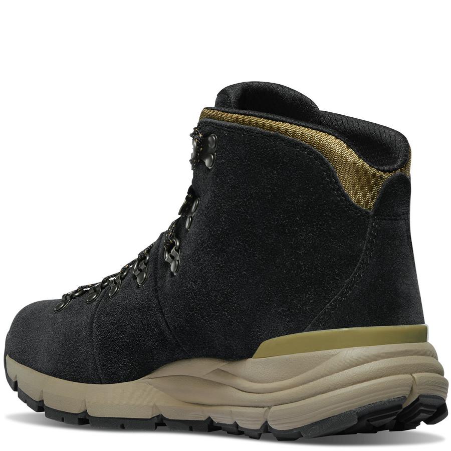 Black / Khaki Men's Danner Mountain 600 Hiking Boots | NZ4795WY