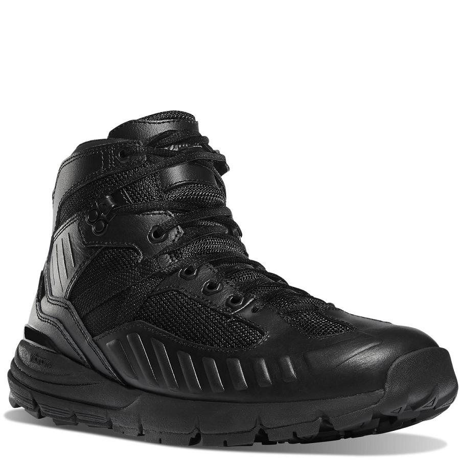 Black Men's Danner FullBore Dry Tactical Boots | NZ4658PQ