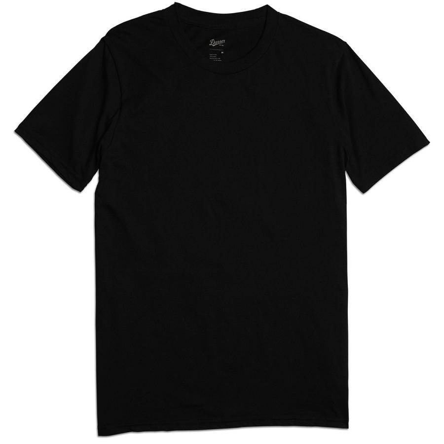 Black Men's Danner Go There T-Shirt Clothing | NZ5014IS