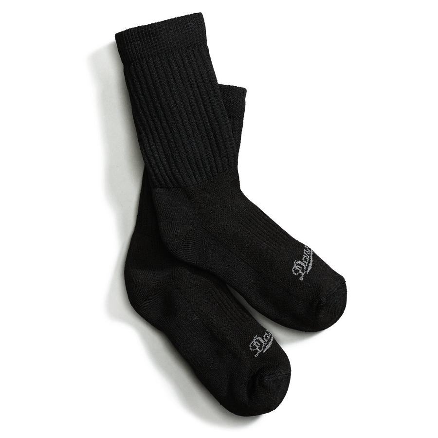 Black Men\'s Danner Hot Weather TFX Drymax Crew Socks | NZ4951FM