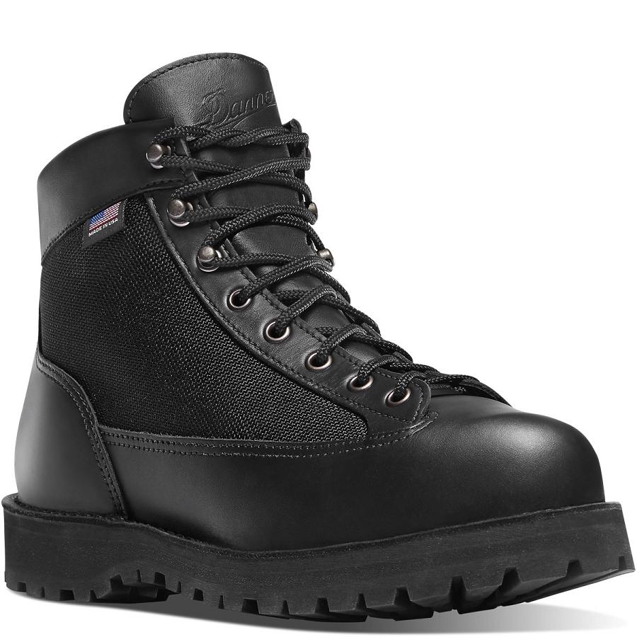 Black Men's Danner Light Hiking Boots | NZ4833FM