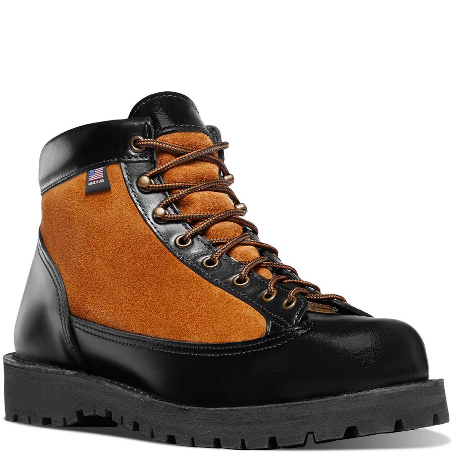 Black Men's Danner Light Revival Hiking Boots | NZ4828SO