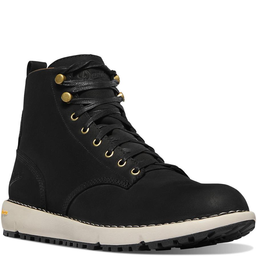 Black Men's Danner Logger 917 GTX Boots | NZ4862PQ