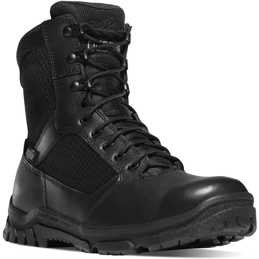 Black Men's Danner Lookout Side-Zip 8