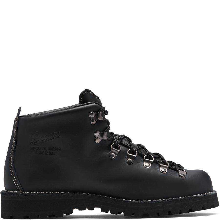 Black Men\'s Danner Mountain Light II - GORE-TEX Work Boots | NZ4890UT