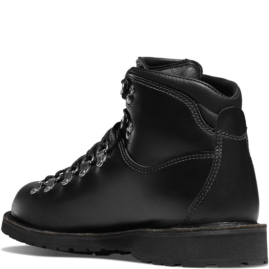 Black Men's Danner Mountain Pass Work Boots | NZ4924HK