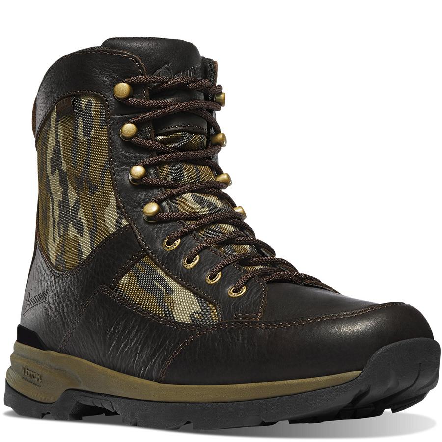 Black Men's Danner Recurve Hunting Boots | NZ4738UT