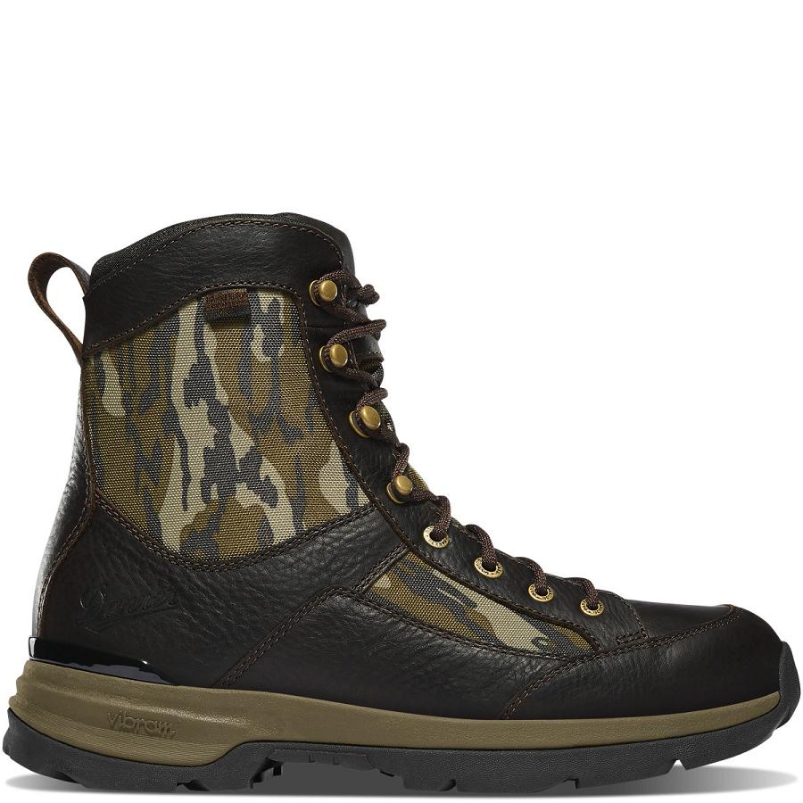 Black Men\'s Danner Recurve Hunting Boots | NZ4738UT