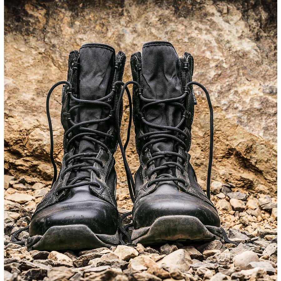 Black Men's Danner Tachyon Gore-Tex Tactical Boots | NZ4649KI