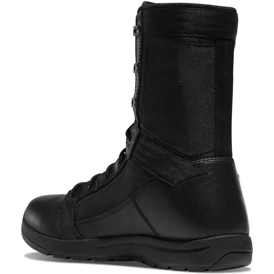 Black Men's Danner Tachyon - Polishable Toe Tactical Boots | NZ4648LH