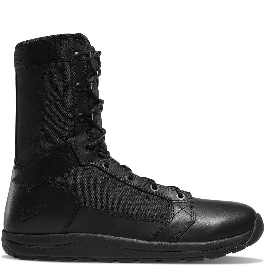 Black Men\'s Danner Tachyon - Polishable Toe Tactical Boots | NZ4648LH