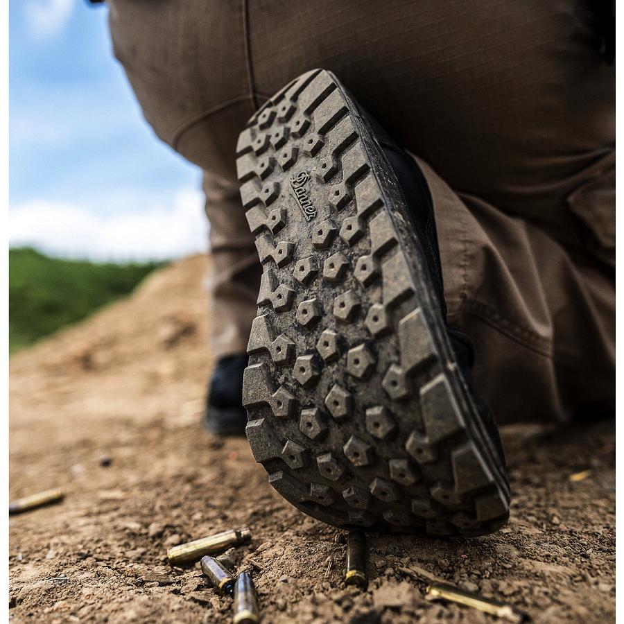 Black Men's Danner Tachyon Tactical Boots | NZ4647ZG