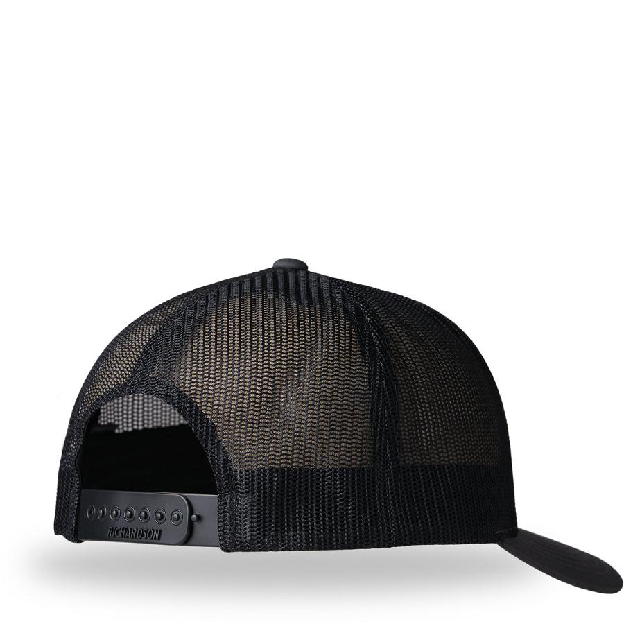 Black Men's Danner Trucker Cap Hats | NZ4997MA