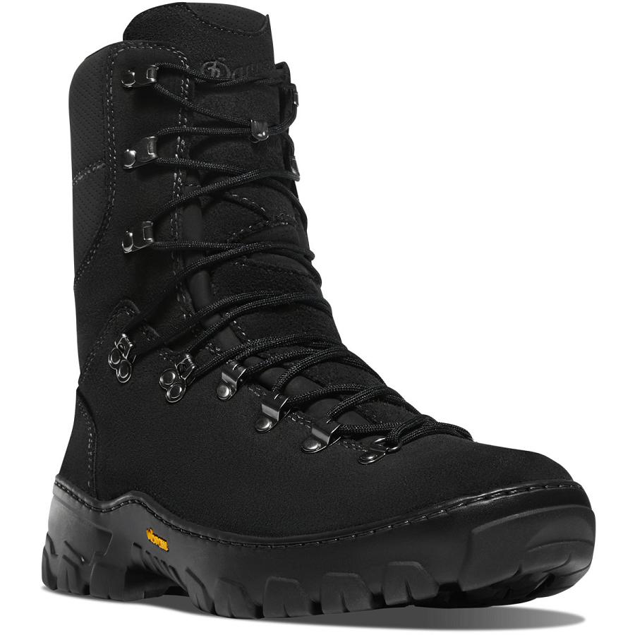 Black Men's Danner Wildland Tactical Firefighter Tactical Boots | NZ4656SO