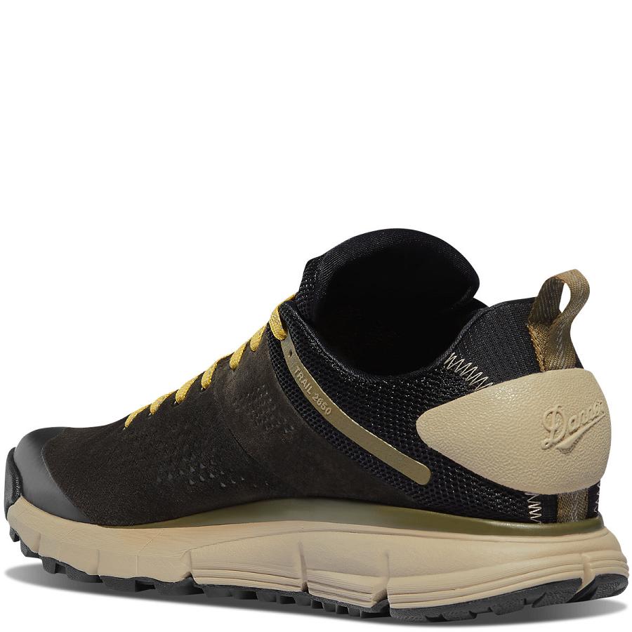 Black Olive / Yellow Men's Danner Trail 2650 GTX Hiking Shoes | NZ4764IS