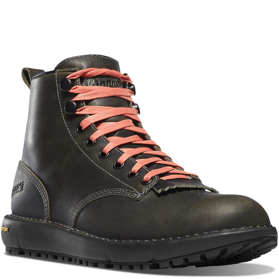 Black Women's Danner Logger 917 GTX Boots | NZ4456RW