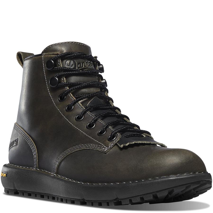 Black Women's Danner Logger 917 GTX Boots | NZ4456RW