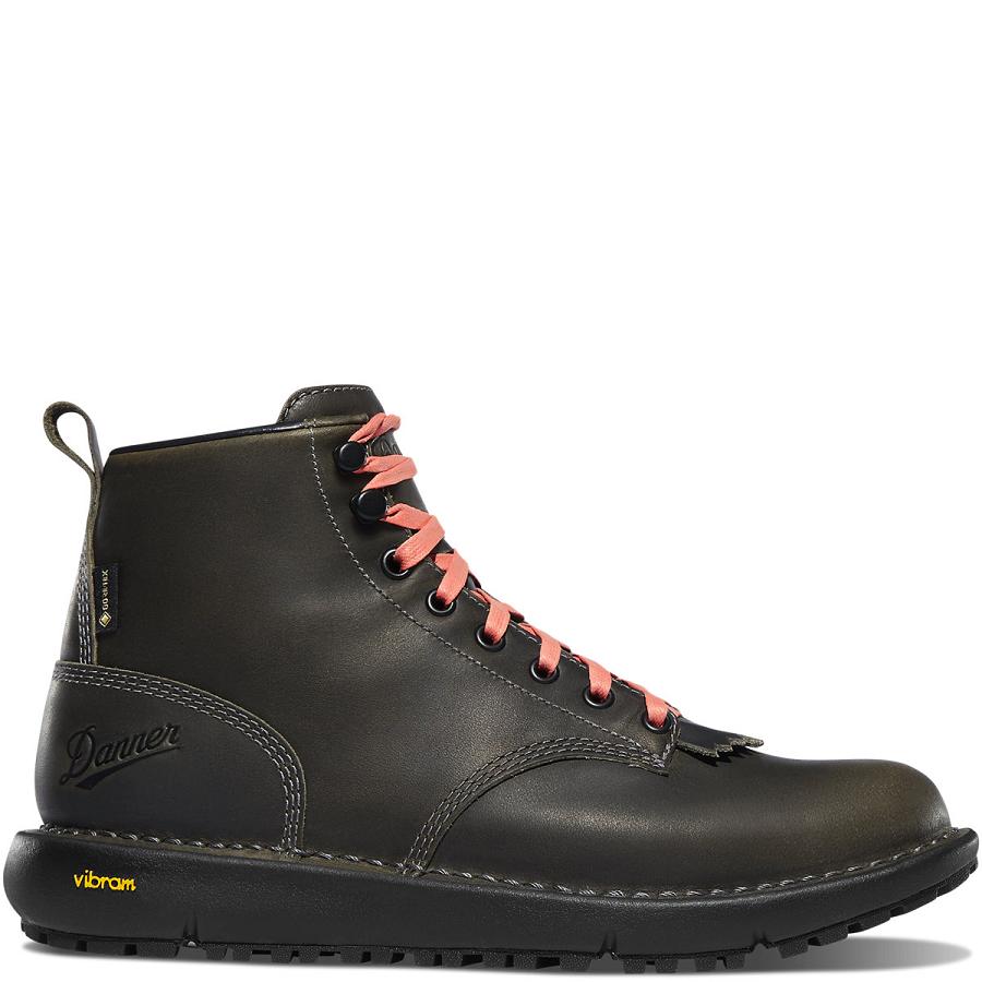 Black Women\'s Danner Logger 917 GTX Boots | NZ4456RW