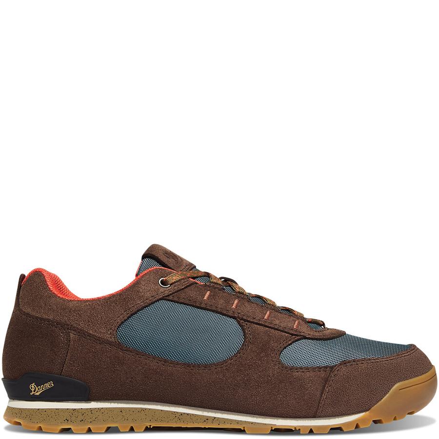 Blue Men\'s Danner Jag Low Hiking Shoes | NZ4774HK