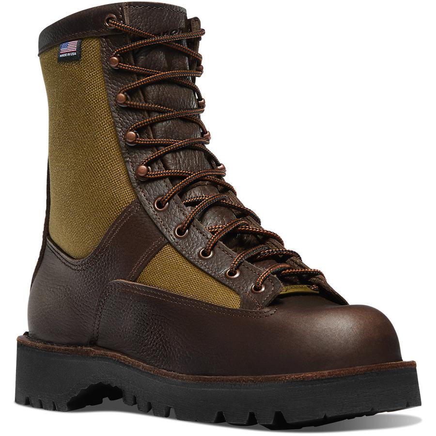 Brown / Black Women's Danner Sierra Insulated 200G Hunting Boots | NZ4372OR