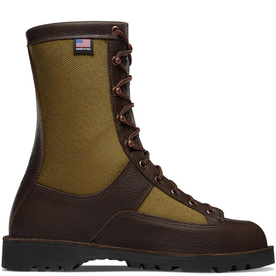 Brown / Black Women\'s Danner Sierra Insulated 200G Hunting Boots | NZ4372OR