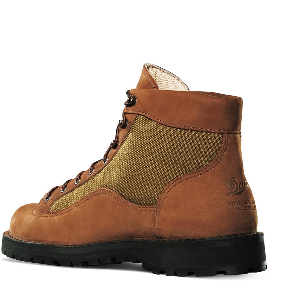 Brown Men's Danner Light II Hiking Boots | NZ4834DN