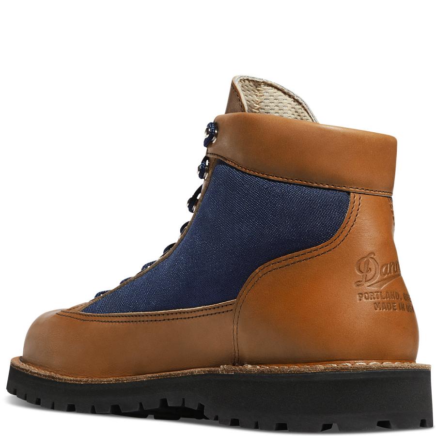 Brown Men's Danner Light Work Boots | NZ4916YU