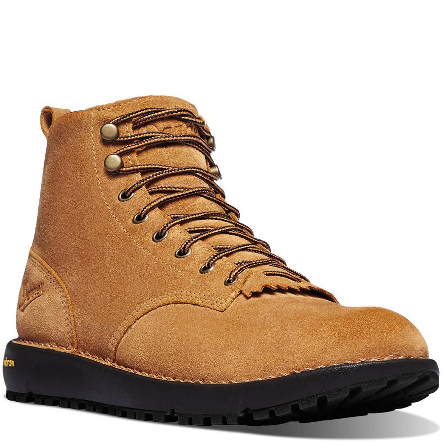 Brown Men's Danner Logger 917 GTX Boots | NZ4861AP