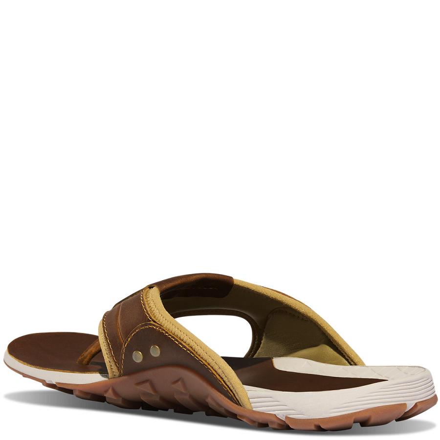 Brown Men's Danner Lost Coast Sandals | NZ4838OR