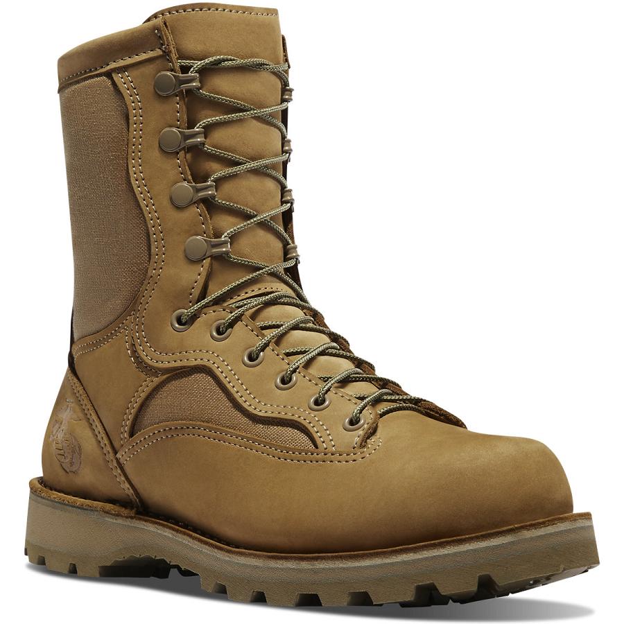 Brown Men's Danner Marine Expeditionary Boot Gore-Tex Military Boots | NZ4705GL